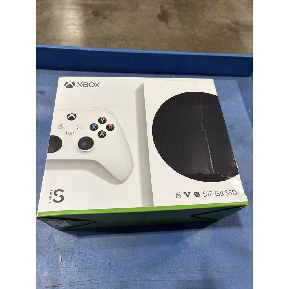 MICROSOFT XBOX SERIES S 512GB ALL-DIGITAL CONSOLE DISC ,WHITE,DAMAGED BOX